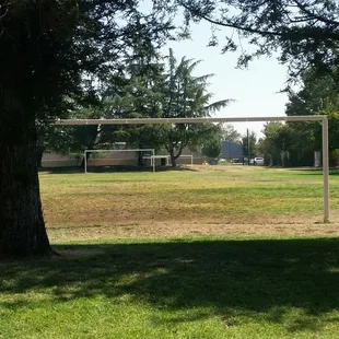 2 lighted soccer fields