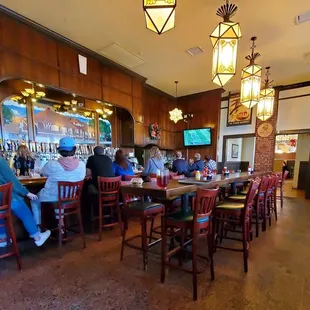 Bar area