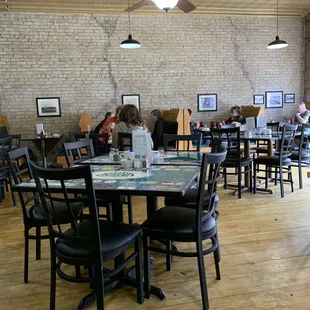 Main seating area