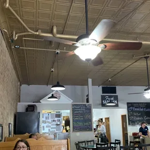 Main dining area taken from booth