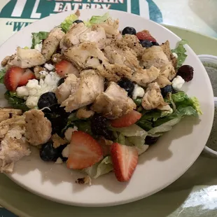 Fruit and Nut summer salad