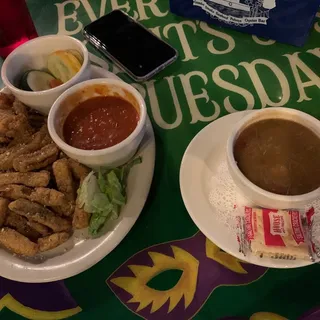 Fried Eggplant Sticks
