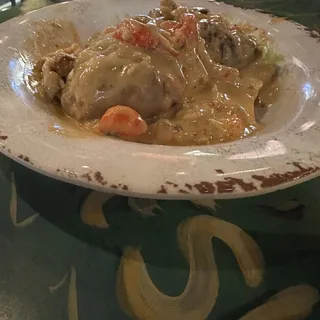 Crawfish Mushroom Cream Sauce