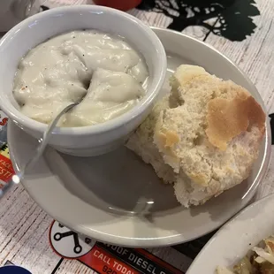 Mixed Grill side of Biscuit Gravy