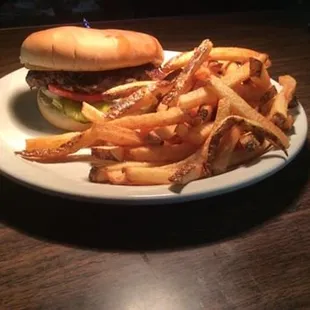 WE HAVE SOME OF THE BEST BURGERS AROUND, AND OUR FRIES ARE HAND-CUT AND FRESH!