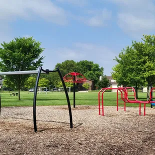 Additional playground equipment