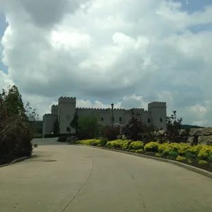 Entrance and clubhouse.