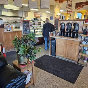 Bakery and front counter.