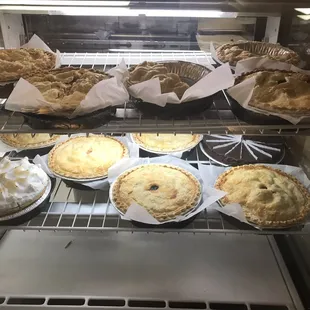 Pies look delicious