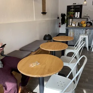 Inside seating option