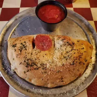 Pepperoni Calzone