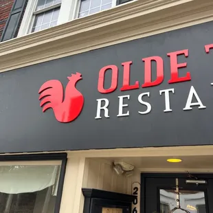 outside