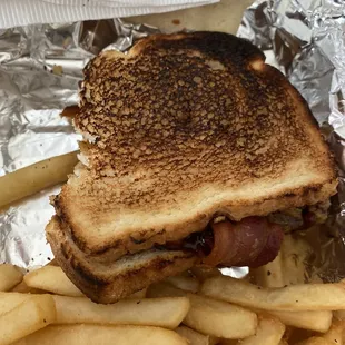 Burnt ass toast. Always.