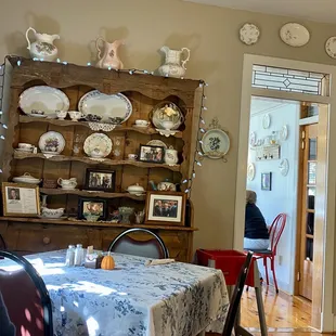 the dining room