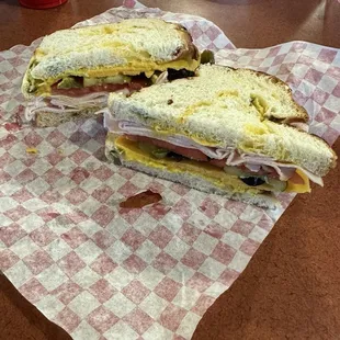 Salami and cheese