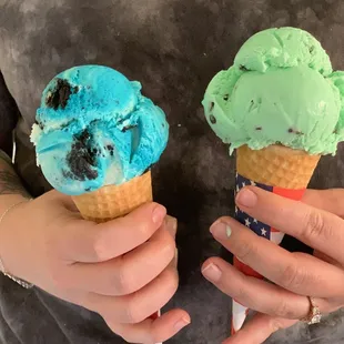 A balanced diet is an ice cream in each hand. &quot;Stay Safe and Stay Sweet!&quot;