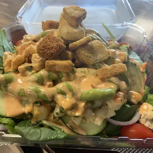 Kickin chicken salad