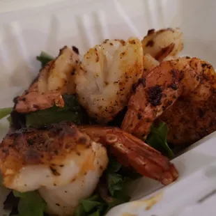 Side of grilled shrimp