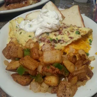 Mashed Potato Omelette