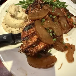 Double Cut Virginia Pork Chop Platter