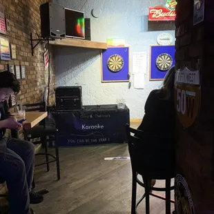a man sitting at a bar