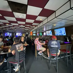 View of the bar from the entrance