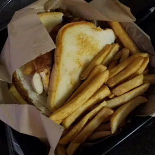 Chicken club. Simple. Tasty.