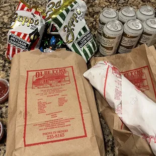 It's not a "money shot"...just a pic of parcels of goodness and an indicator of good times to come. Just for you Jando!