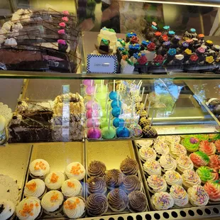 a variety of pastries