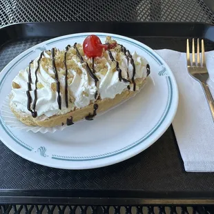 Banana Split - has banana crème and banana inside!