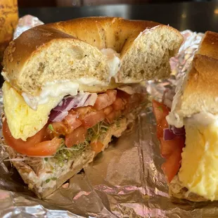 Sun Dried Tomato Bagel