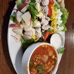Soup and salad combo