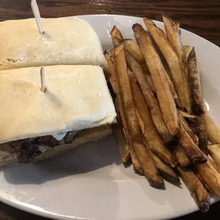 Mushroom Onion & Swiss Burger