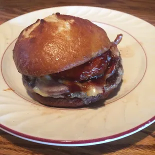 Sticky BBQ Burger