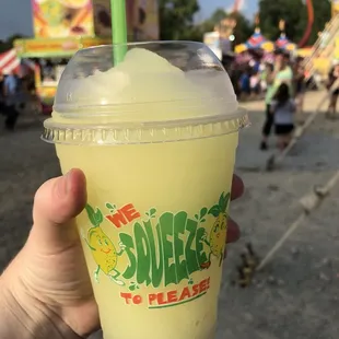 Frozen lemonade!