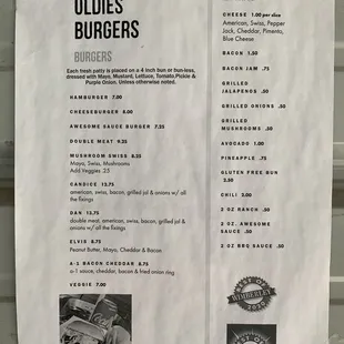menu at new location
