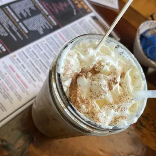 Iced Chai Spiced Latte