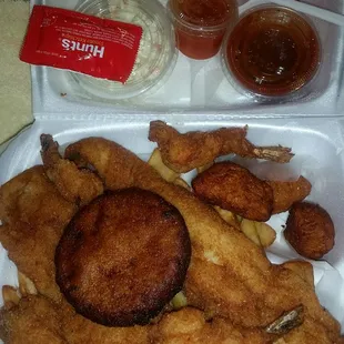 Seafood platter A