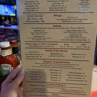 Menu as of January 9, 2024