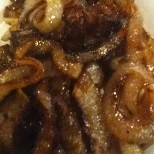 Mmm grilled onions extra done