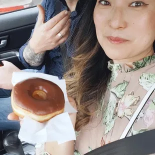 The chocolate glazed donuts are perfect!