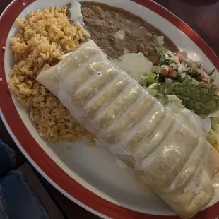 Shrimp Chimichanga