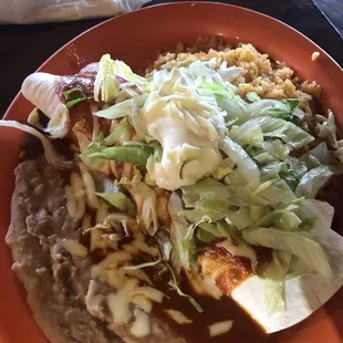Ole Frijole Burrito