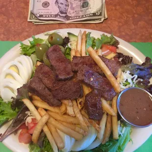 Steak salad