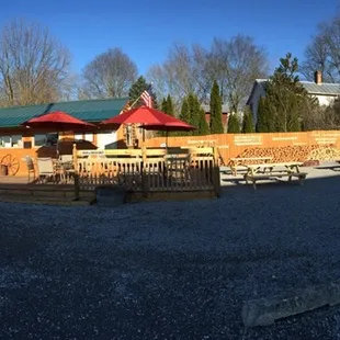 outside, tacos