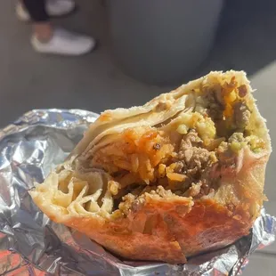Surf &amp; Turf Burrito