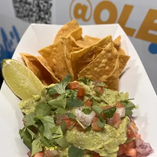 Homemade Guacamole &amp; Chips