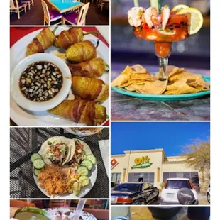 Multiple food &amp; drinks available