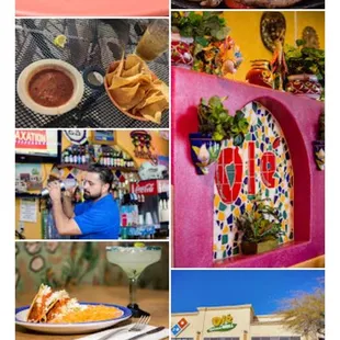 Multiple food items &amp; restaurant details