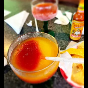 Refried beans and rice